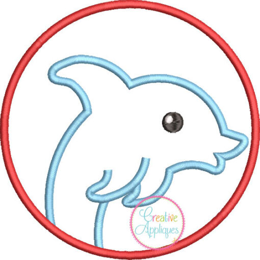 dolphin-circle-embroidery-applique-design-creative-appliques