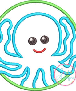 octopus-circle-embroidery-applique-design-creative-appliques