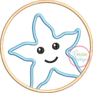 starfish-circle-embroidery-applique-design-creative-appliques