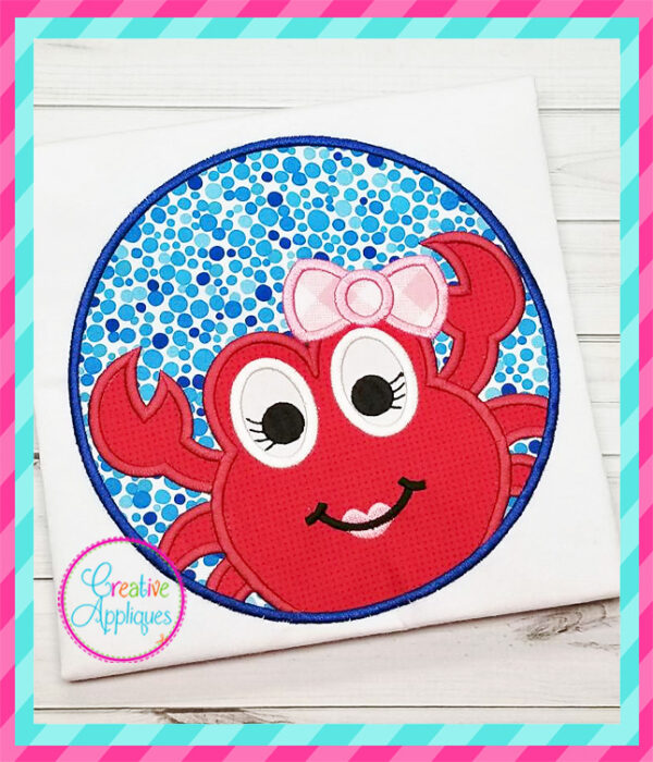 girl-crab-circle-embroidery-applique-design-creative-appliques