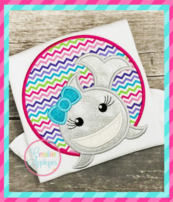 girl-shark-circle-embroidery-applique-design