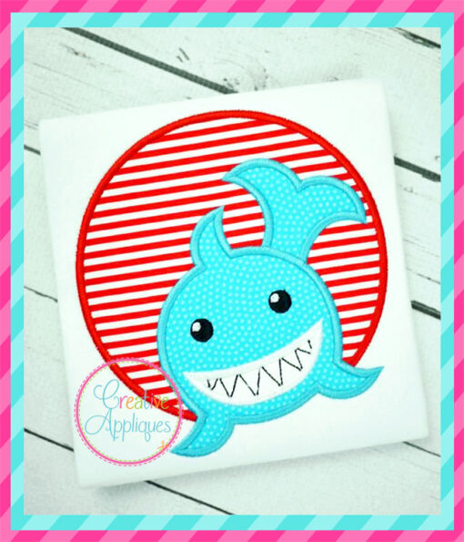 shark-circle-embroidery-applique-design-creative-appliques