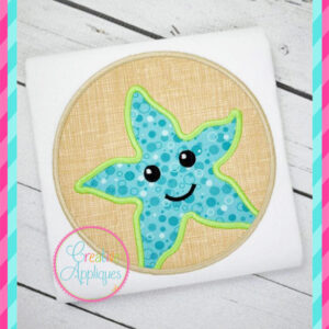 starfish-circle-embroidery-applique-design-creative-appliques