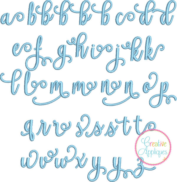 Exclusive So Fontsy Embroidery Font with Alternatives - Image 7