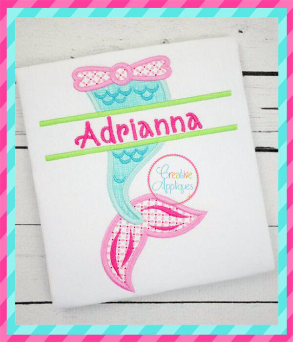 Mermaid Tail Applique