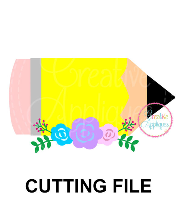 Pemcil Flowers Cutting File SVG DXF EPS