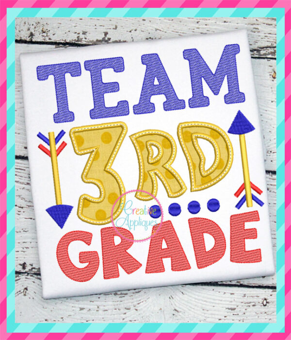 Team Grade Set Applique - Image 6