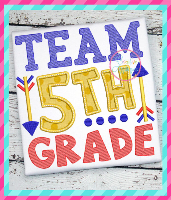 Team Grade Set Applique - Image 8