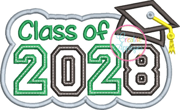 Class of 2028 Applique - Image 2