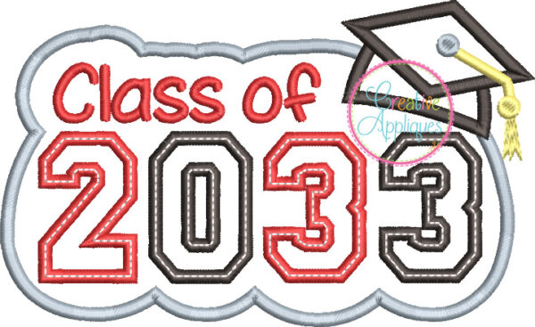 Class of 2033 Applique - Image 2