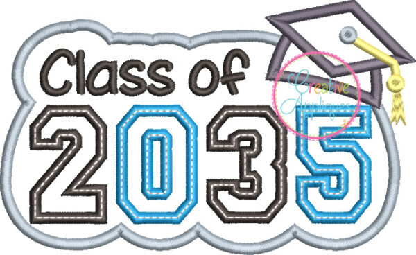 Class of 2035 Applique - Image 2