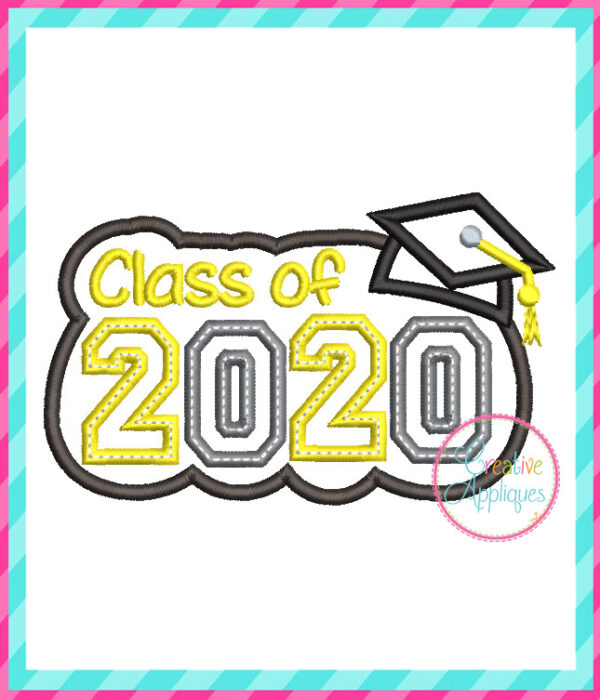 Class of 2020 Applique - Image 2