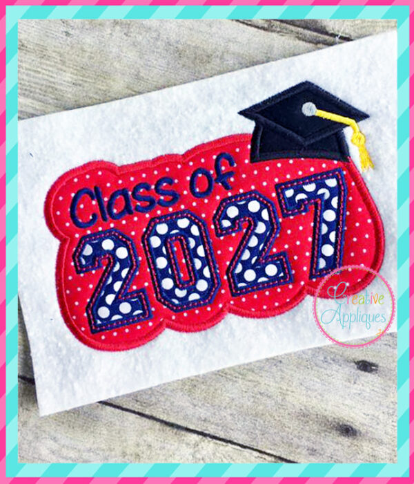 Class of 2027 Applique