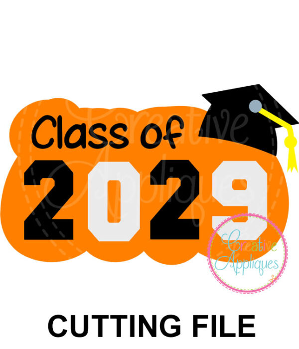 Class of 2029 Cutting File SVG DXF EPS