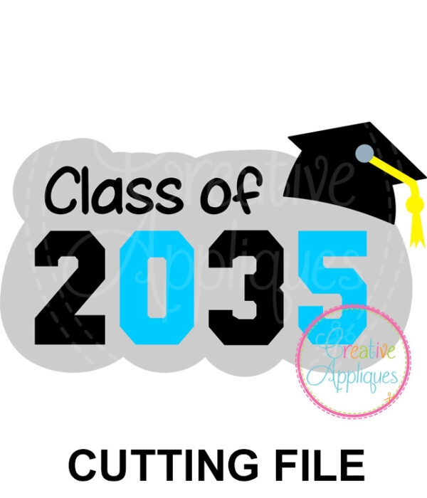 Class of 2035 Cutting File SVG DXF EPS