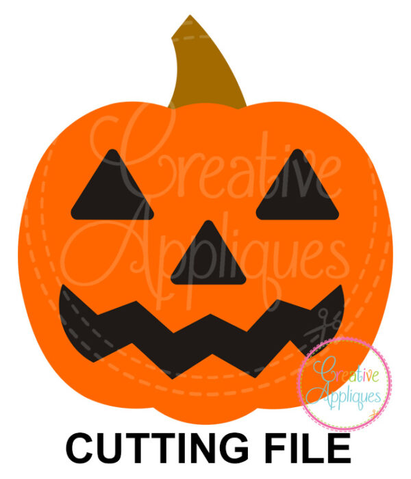 Jack-o-lantern Cutting File SVG DXF EPS