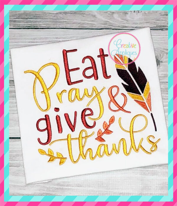 STORE PURCHASE - Thanksgiving Bundle Applique - Image 10