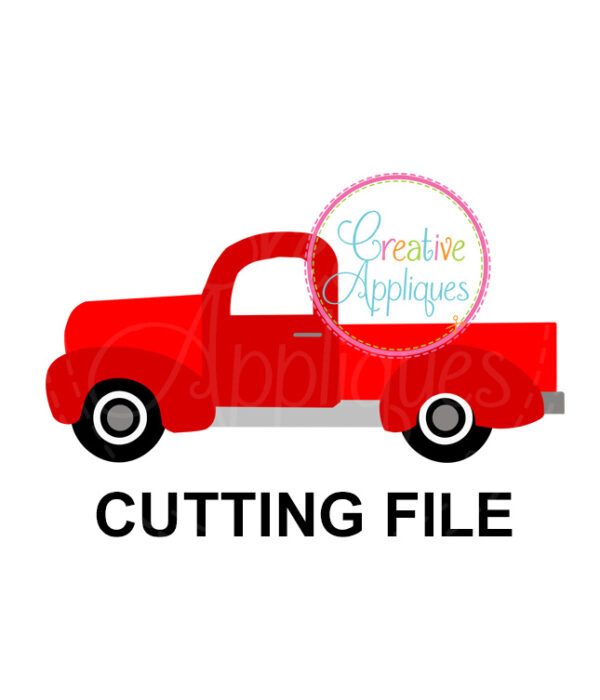 Vintage Antique Truck Cutting File SVG DXF EPS