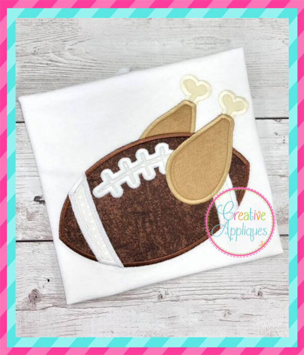 Turkey Football Applique