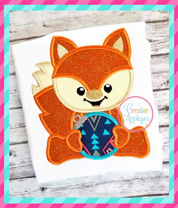 Fox Ornament Applique - Image 4