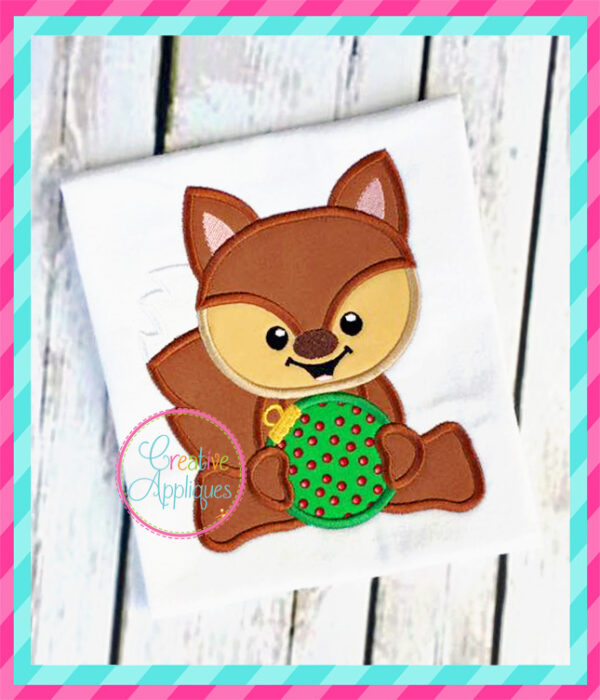 Fox Ornament Applique - Image 3