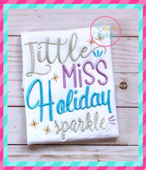 Little Miss Holiday Sparkle - Image 2