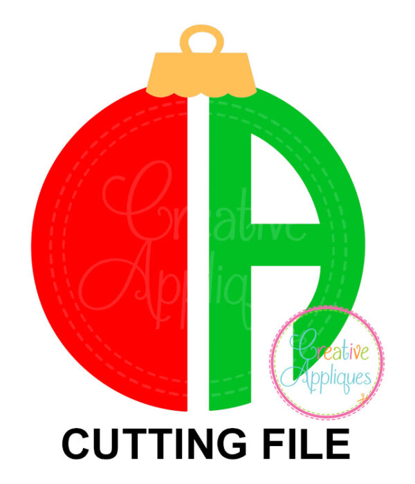 Ornament Alphabet Cutting File SVG DXF EPS