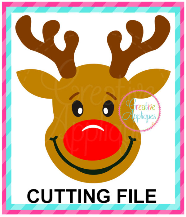 Reindeer Cutting File SVG DXF EPS