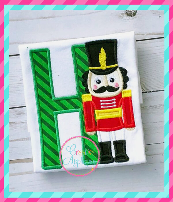 Nutcracker Alphabet Applique