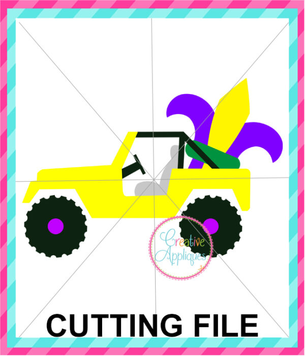 Jeep Fleur De Lis Cutting File