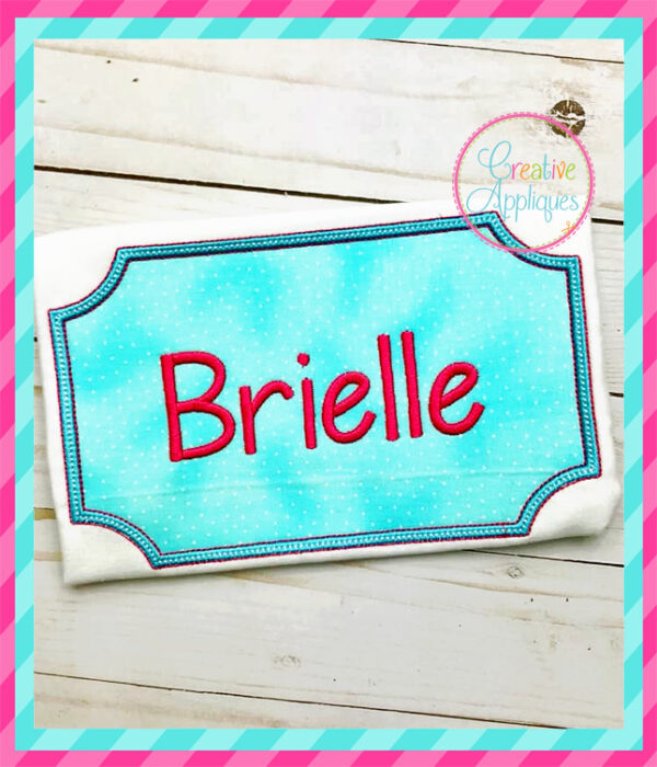 Emily Applique Frame