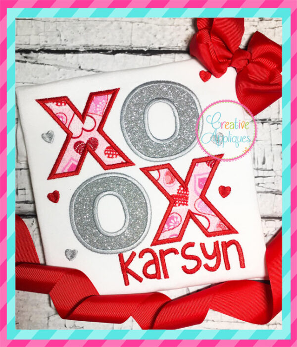 XOXO Applique - Image 2