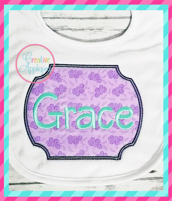 Grace Frame Applique