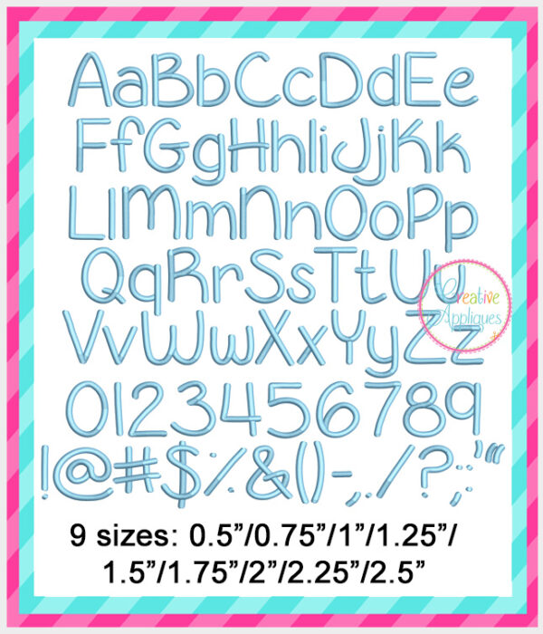 Sienna Belle Embroidery Font - Image 2