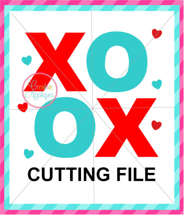 XOXO Cutting File