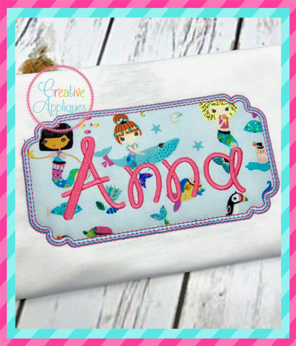 Allysa Applique Frame