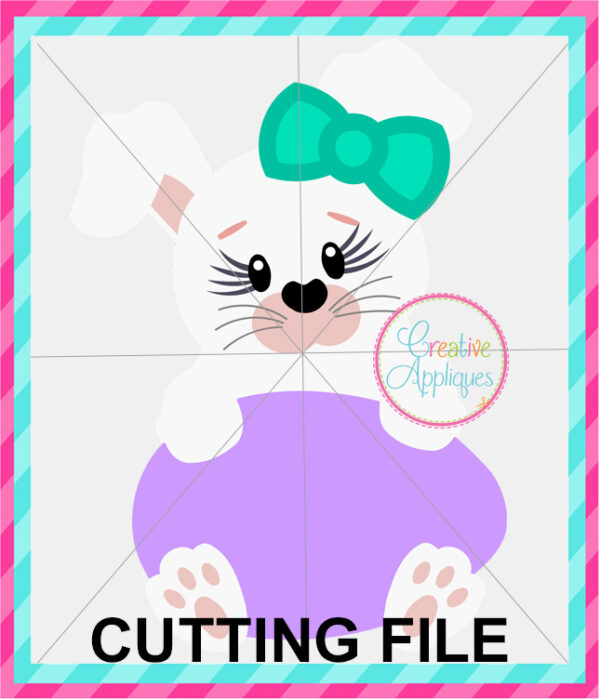 Girl Rabbit Egg Cutting File