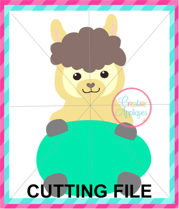 Llama Egg Cutting File