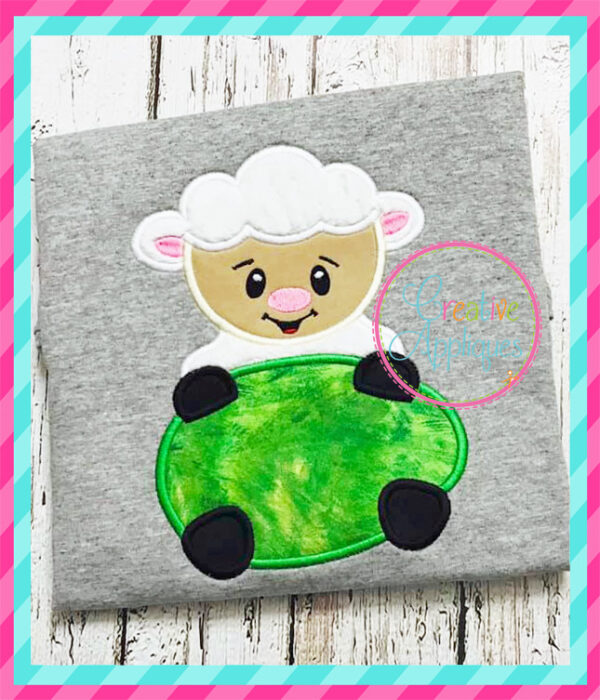 Lamb Egg Applique - Image 3