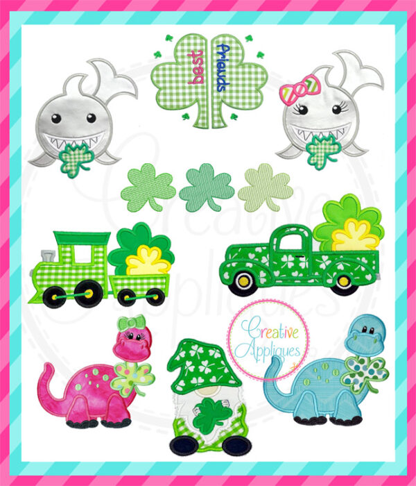 St Patricks Bundle Applique