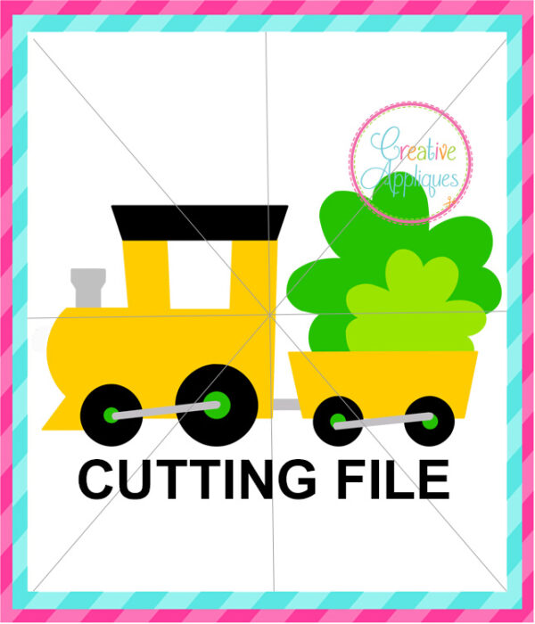 Train Shamrocks Cutting File