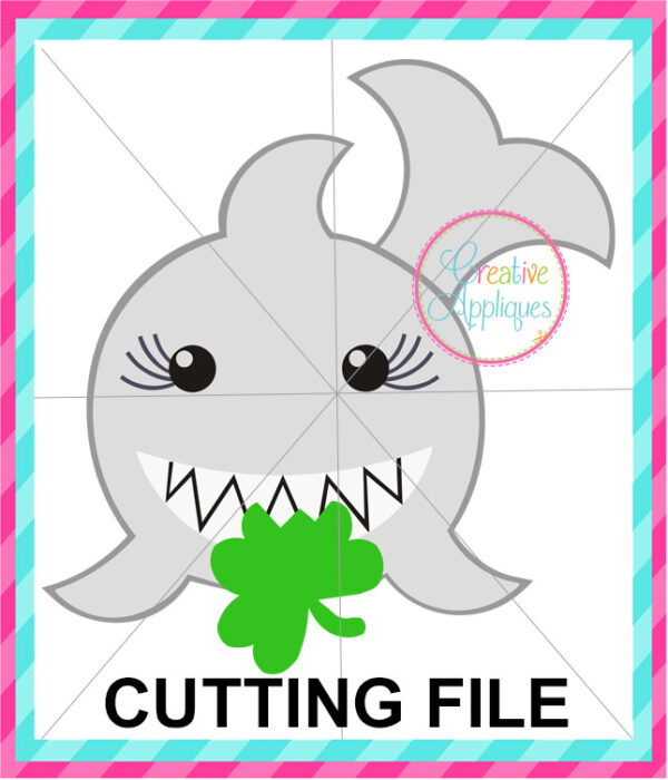 Shark Shamrock Cutting File