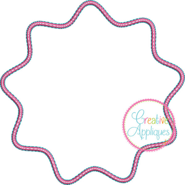 Daisy Applique Frame - Image 2