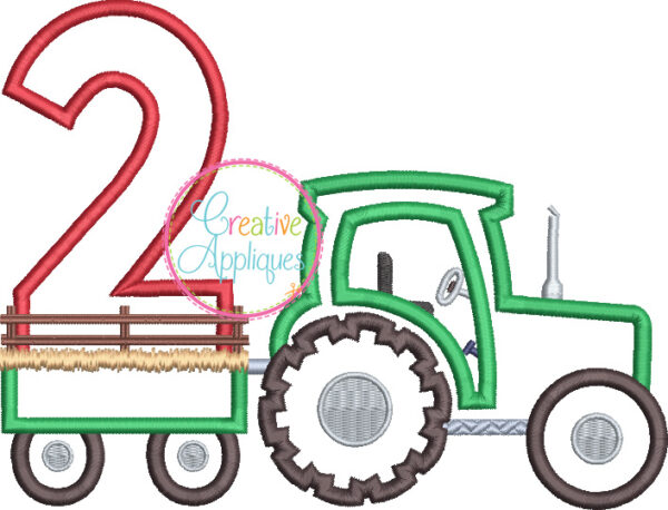 Tractor 2 Applique - Image 2