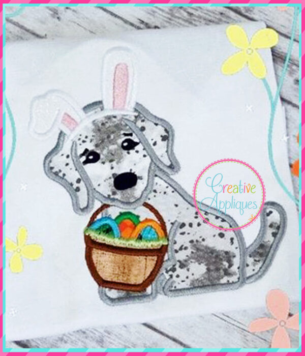 Easter Dog Applique - Image 5