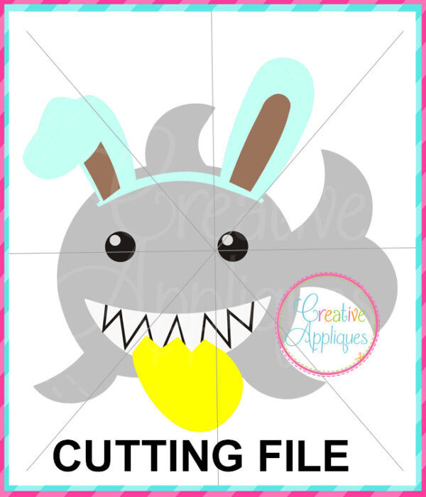 Easter Shark Cutting File