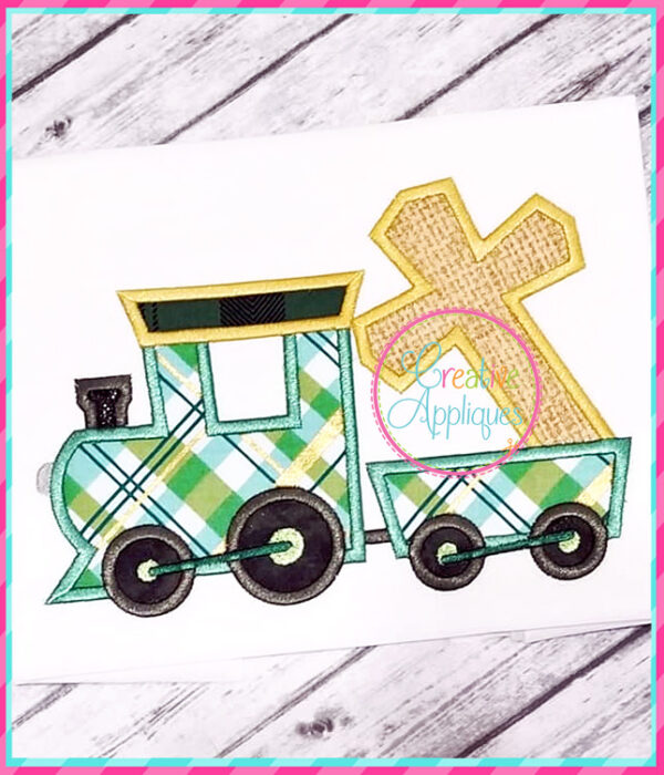 Train Cross Applique