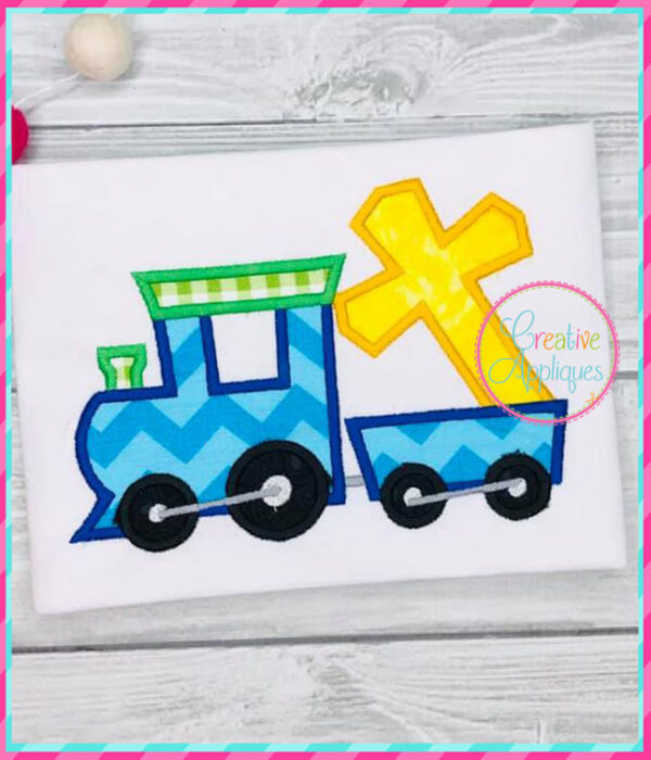 Train Cross Applique - Image 4