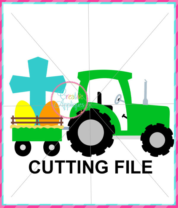 Tractor Cross Eggs Cutting File