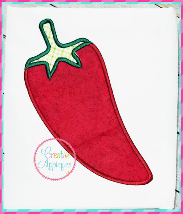 Hot Pepper Applique